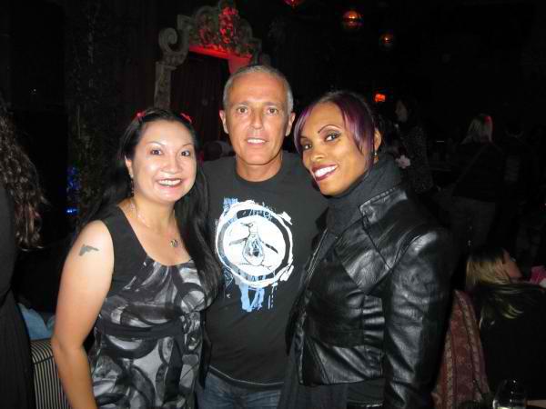 Eileen and Traci D with Curt after the show.