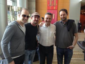 Marcio with members...in Brasil 2012