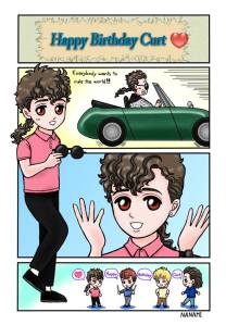 Birthday Card number 23 comes from Japan... Manami