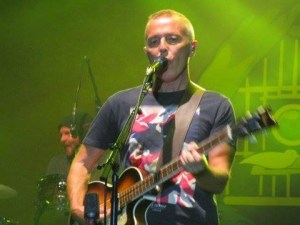 Curt on stage - courtesy of Silver Kitty